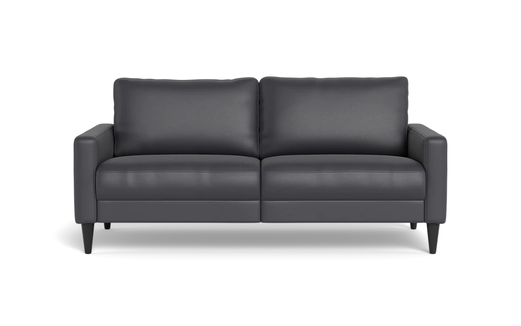 Stamford 2543 2,5 pers. sofa - Semianilin/spalt læder - Anthracite