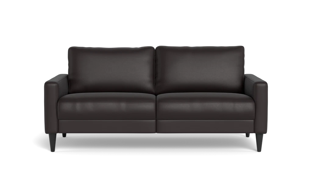 Stamford 2543 2,5 pers. sofa - Semianilin/spalt læder - Dark Brown
