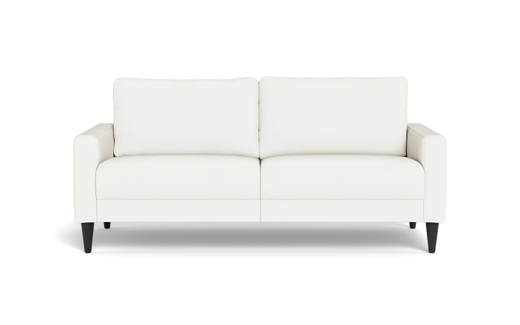 Stamford 2543 2,5 pers. sofa - Semianilin/spalt læder - White