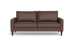 Stamford 2543 2,5 pers. sofa - Madras/skai læder - Dark Brown