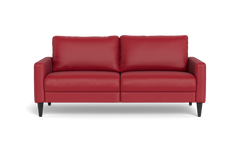Stamford 2543 2,5 pers. sofa - Madras/skai læder - Red