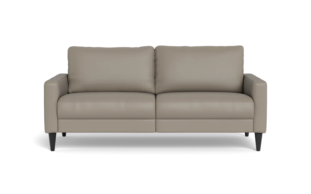 Stamford 2543 2,5 pers. sofa - Semianilin/spalt læder - Light Grey