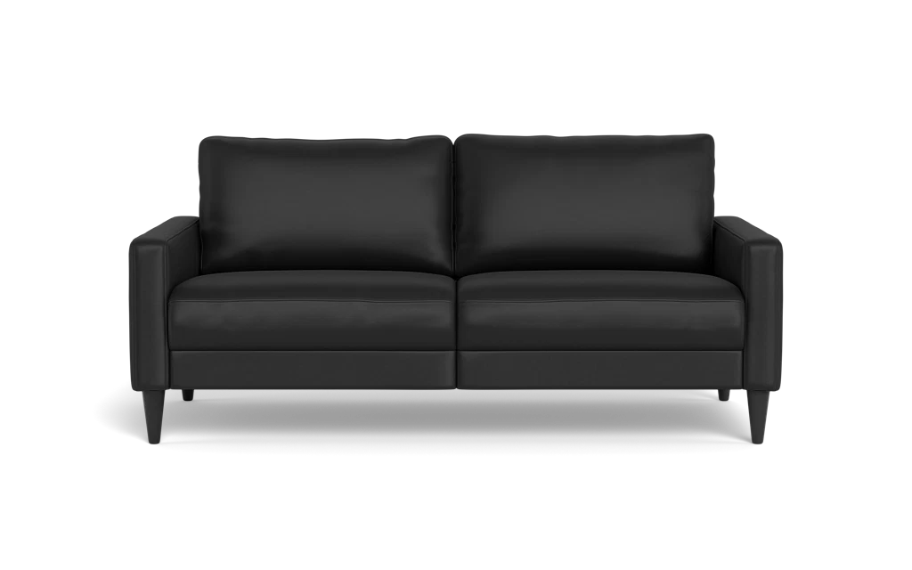Stamford 2543 2,5 pers. sofa - Madras/skai læder - Black