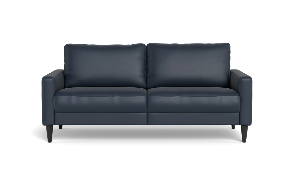 Stamford 2543 2,5 pers. sofa - Semianilin/spalt læder - Blue