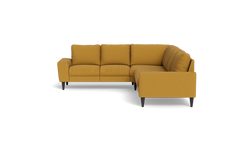 Stamford 2600 hjørnesofa - New Ocean stof - Curry - Venstrevendt