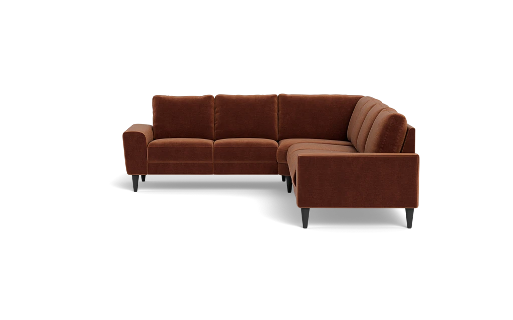 Stamford 2600 hjørnesofa - Adore velour - Copper - Venstrevendt