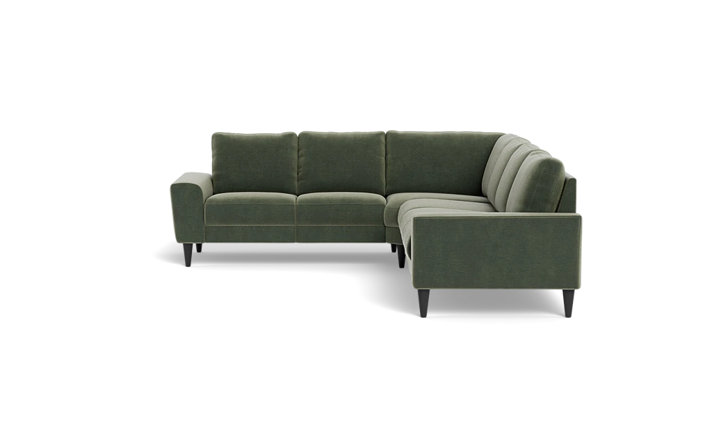Stamford 2600 hjørnesofa - Adore velour - Hunter - Venstrevendt