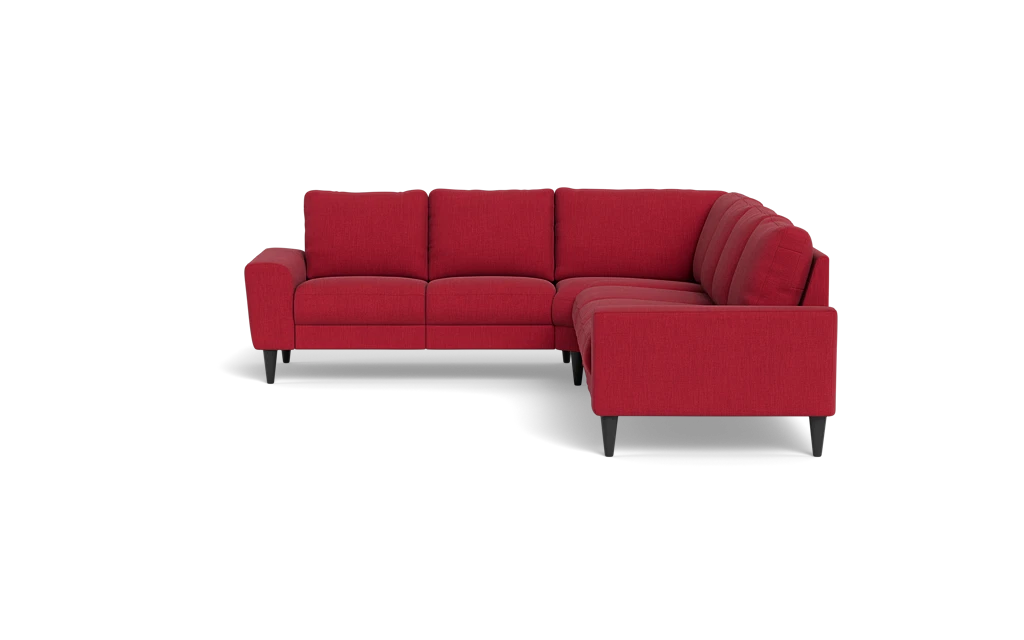 Stamford 2600 hjørnesofa - Lido stof - Red - Venstrevendt
