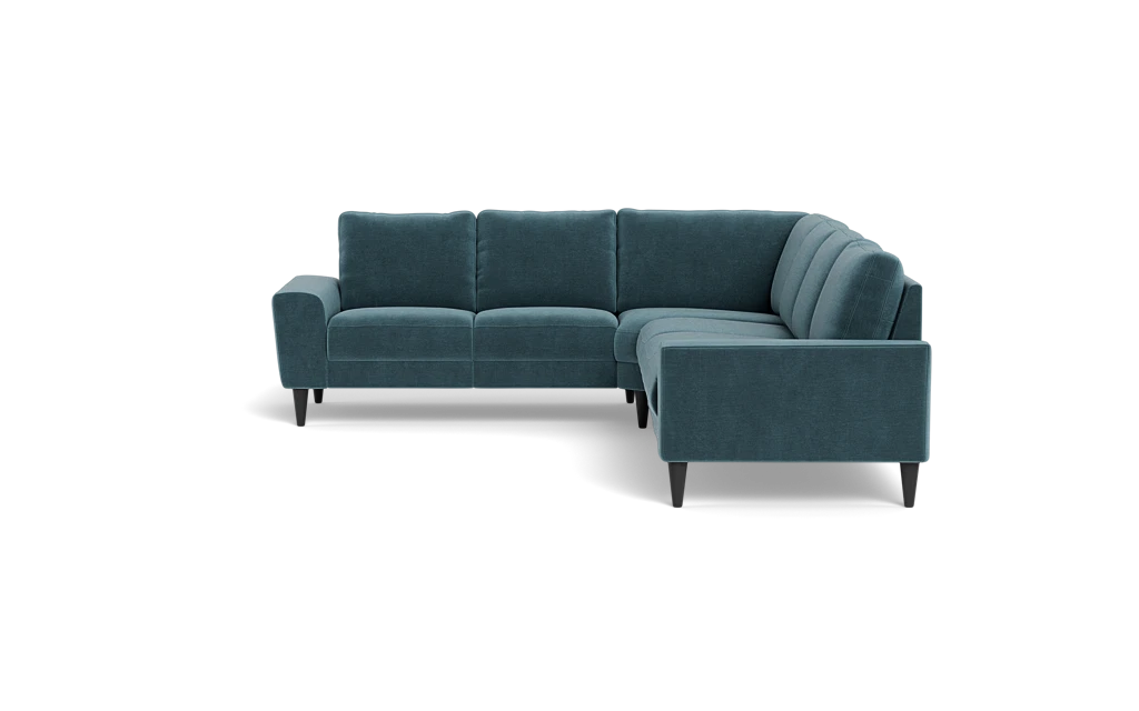 Stamford 2600 hjørnesofa - Adore velour - Petrol - Venstrevendt