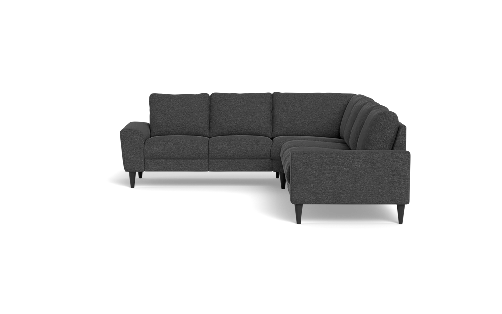 Stamford 2600 hjørnesofa - City stof - Dark grey - Højrevendt