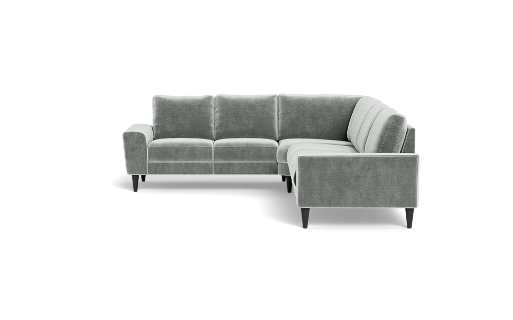 Stamford 2600 hjørnesofa - Adore velour - Steel - Højrevendt