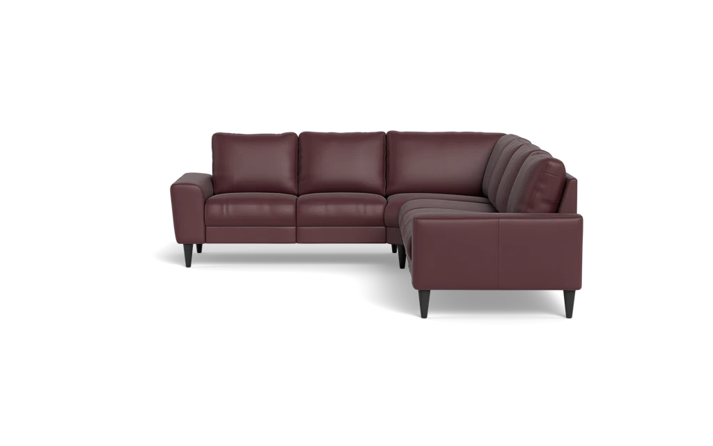 Stamford 2600 hjørnesofa - Semianilin/spalt læder - Oxe - Venstrevendt