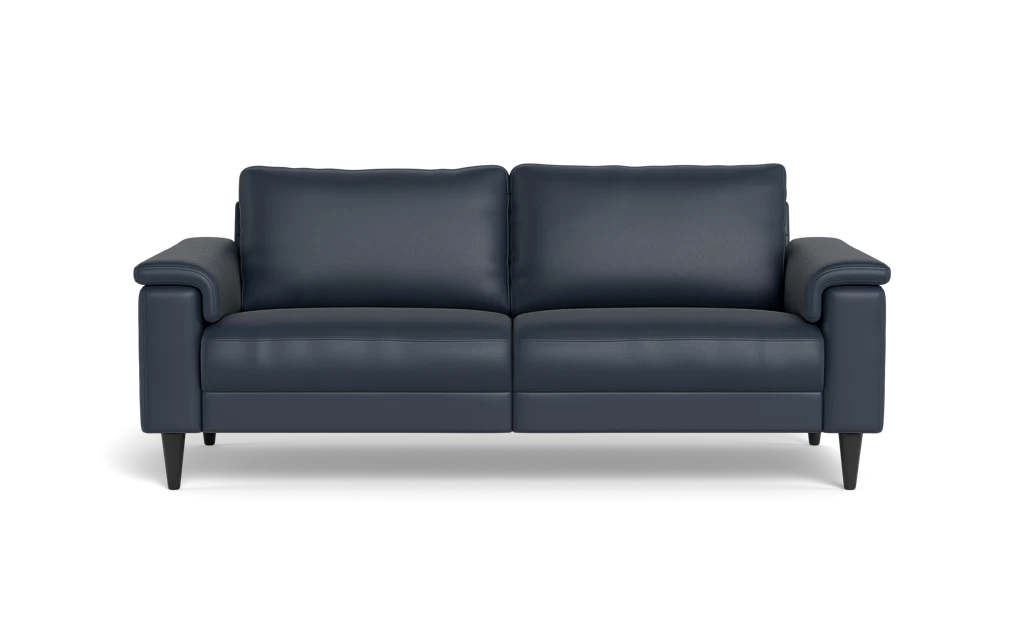 Stamford 2601 3 pers. sofa - Semianilin/spalt læder - Blue