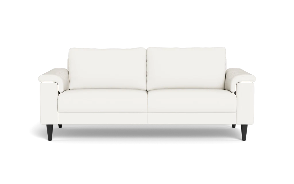 Stamford 2601 3 pers. sofa - Semianilin/spalt læder - White