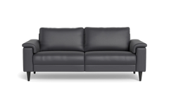 Stamford 2601 3 pers. sofa - Semianilin/spalt læder - Anthracite