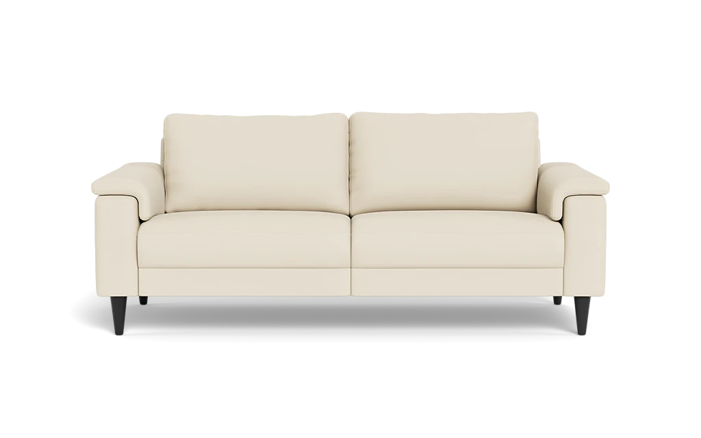 Stamford 2601 3 pers. sofa - Madras/skai læder - White