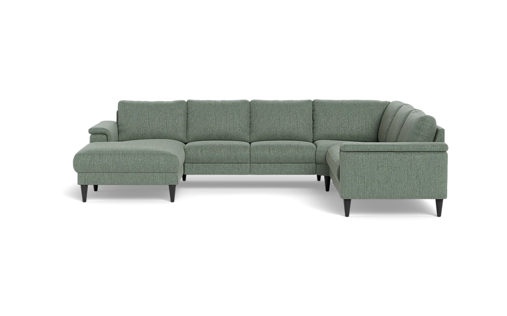 Stamford 2601 hjørnesofa med chaiselong - Fusion stof - Thyme - Venstrevendt