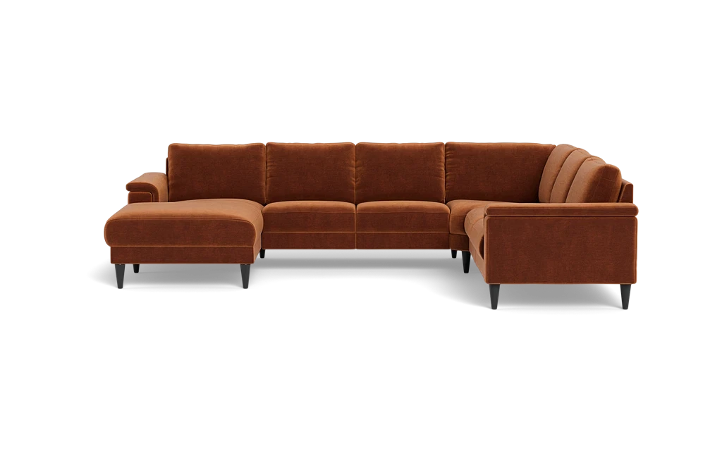 Stamford 2601 hjørnesofa med chaiselong - Adore velour - Hazel - Venstrevendt