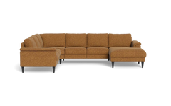 Stamford 2601 hjørnesofa med chaiselong - Chronotex stof - Cinnamon - Højrevendt
