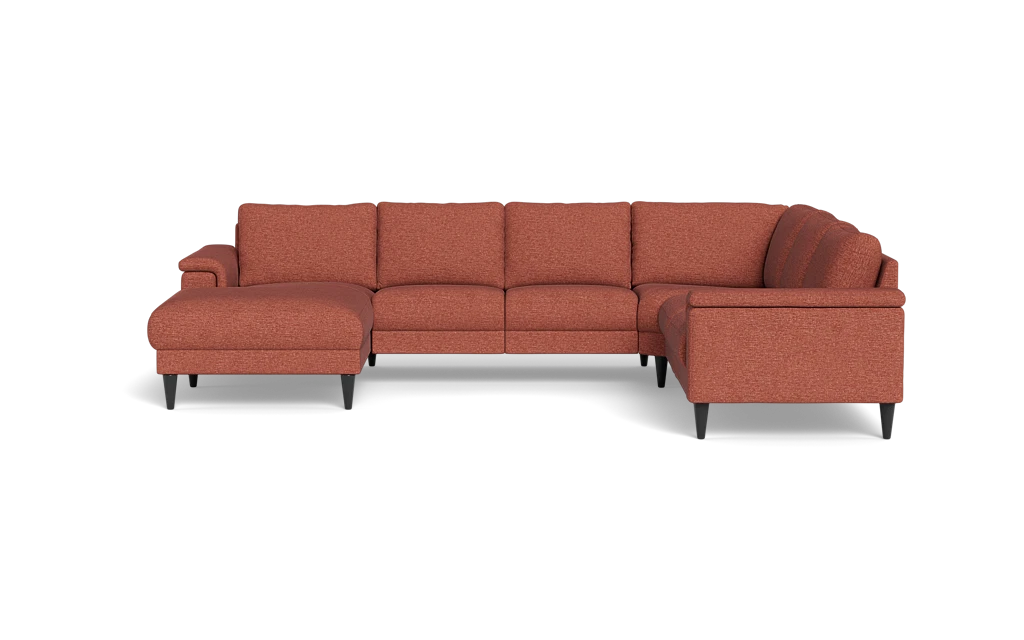 Stamford 2601 hjørnesofa med chaiselong - City stof - Blush - Venstrevendt