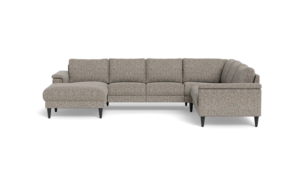 Stamford 2601 hjørnesofa med chaiselong - Chronotex stof - Liver - Venstrevendt