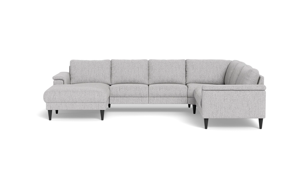 Stamford 2601 hjørnesofa med chaiselong - Fusion stof - Steel - Venstrevendt