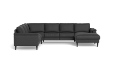 Stamford 2601 hjørnesofa med chaiselong - Oakland stof - Anthracite - Højrevendt