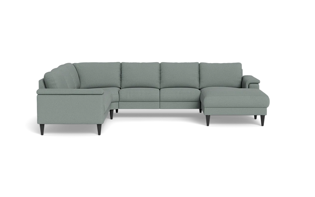 Stamford 2601 hjørnesofa med chaiselong - Bloq stof - Niagara - Højrevendt