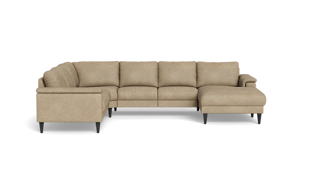 Stamford 2601 hjørnesofa med chaiselong - Kentucky stof - Beige - Højrevendt