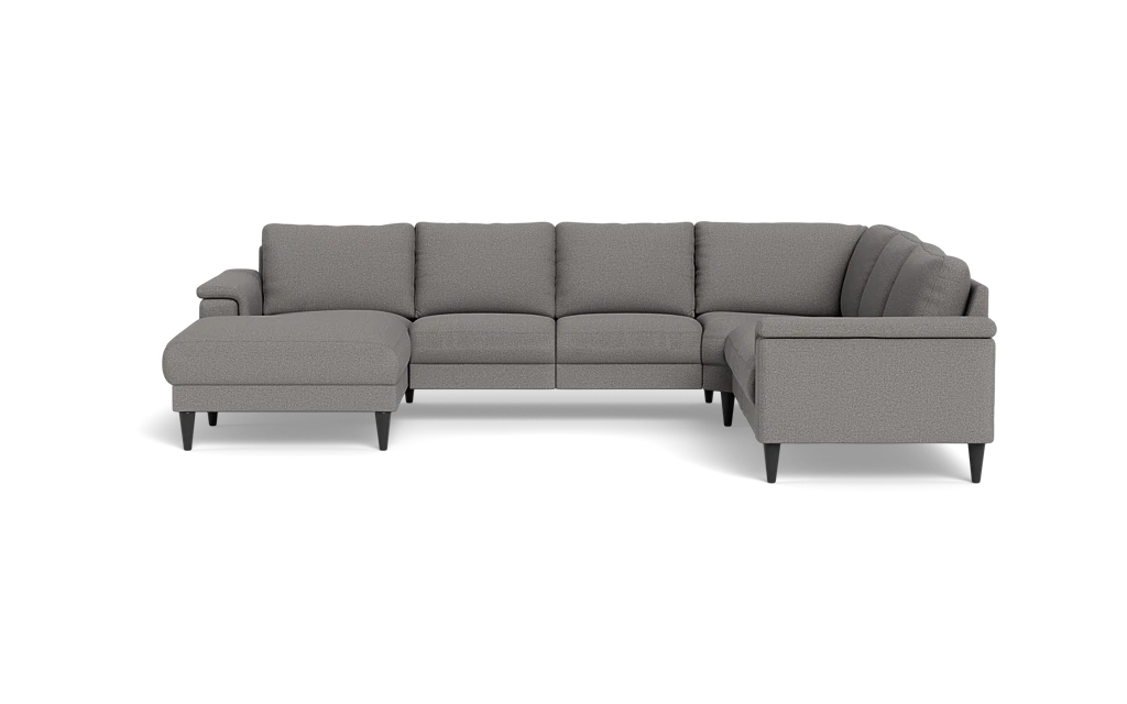 Stamford 2601 hjørnesofa med chaiselong - New Ocean stof - Dark grey - Venstrevendt