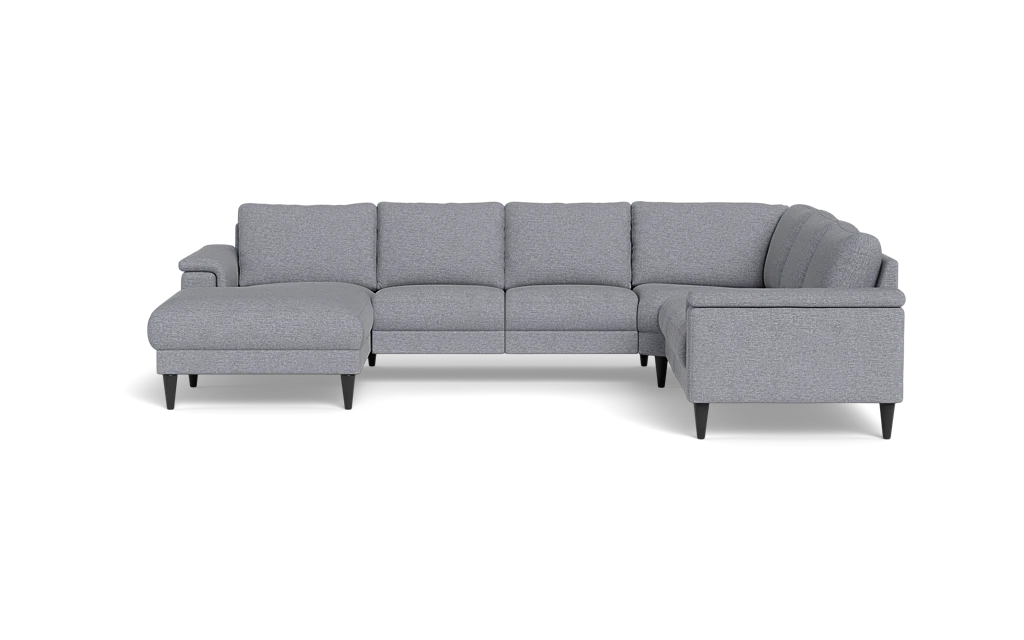 Stamford 2601 hjørnesofa med chaiselong - City stof - Light grey - Venstrevendt