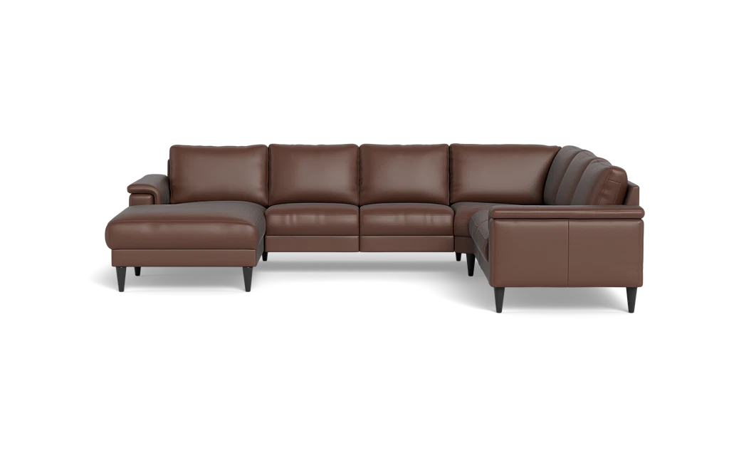 Stamford 2601 hjørnesofa med chaiselong - Anilux læder - Toffe - Venstrevendt