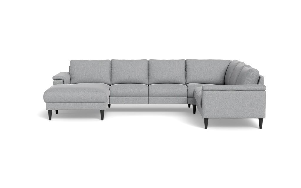 Stamford 2601 hjørnesofa med chaiselong - Oakland stof - Light Grey - Venstrevendt