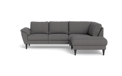Stamford 2613 sofa med open end - Brego stof - Anthracite - Højrevendt