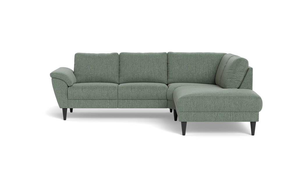 Stamford 2613 sofa med open end - Fusion stof - Thyme - Højrevendt