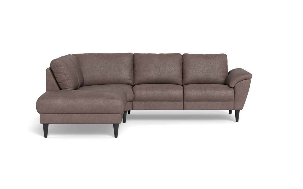 Stamford 2613 sofa med open end - Kentucky stof - Antracite - Venstrevendt