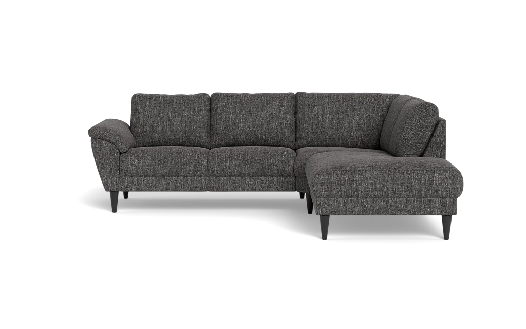Stamford 2613 sofa med open end - Chronotex stof - Graphite - Højrevendt