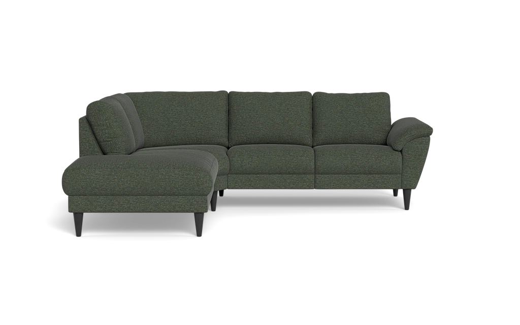 Stamford 2613 sofa med open end - City stof - Green - Venstrevendt