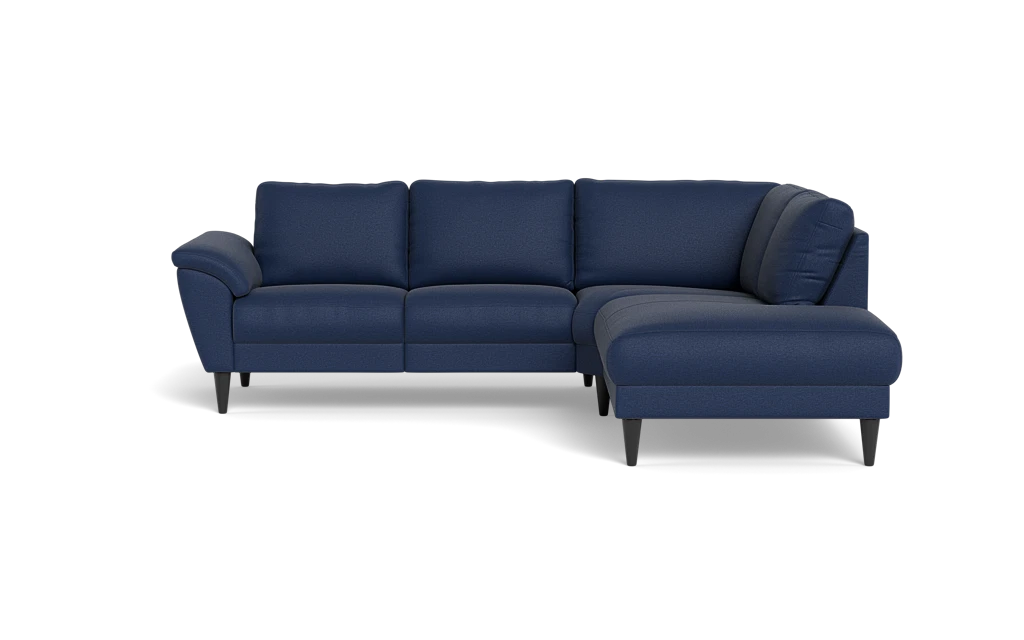 Stamford 2613 sofa med open end - Oakland stof - Dark Blue - Højrevendt