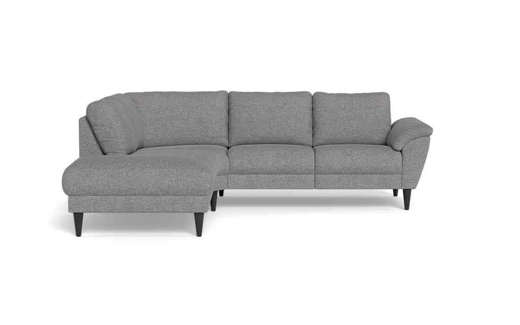 Stamford 2613 sofa med open end - Chronotex stof - Zinc - Venstrevendt
