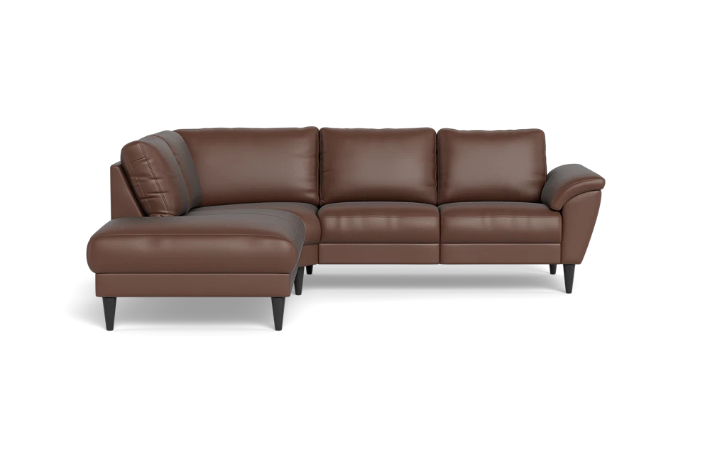 Stamford 2613 sofa med open end - Anilux læder - Toffe - Venstrevendt