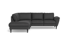 Stamford 2613 sofa med open end - Oakland stof - Anthracite - Venstrevendt