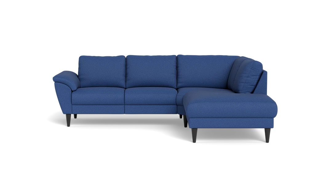 Stamford 2613 sofa med open end - Idaho stof - Blue - Højrevendt
