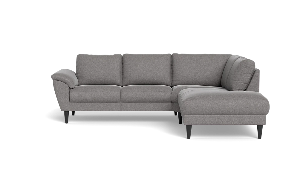 Stamford 2613 sofa med open end - Oakland stof - Stone - Højrevendt