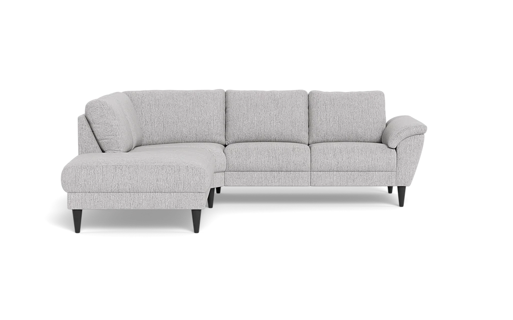 Stamford 2613 sofa med open end - Fusion stof - Steel - Venstrevendt