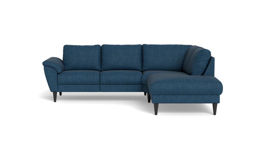 Stamford 2613 sofa med open end - Vila stof - Dark Blue - Højrevendt