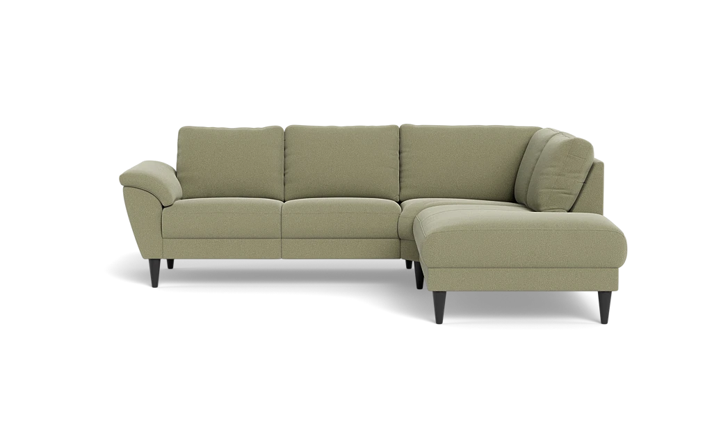 Stamford 2613 sofa med open end - Bloq stof - Desert - Højrevendt