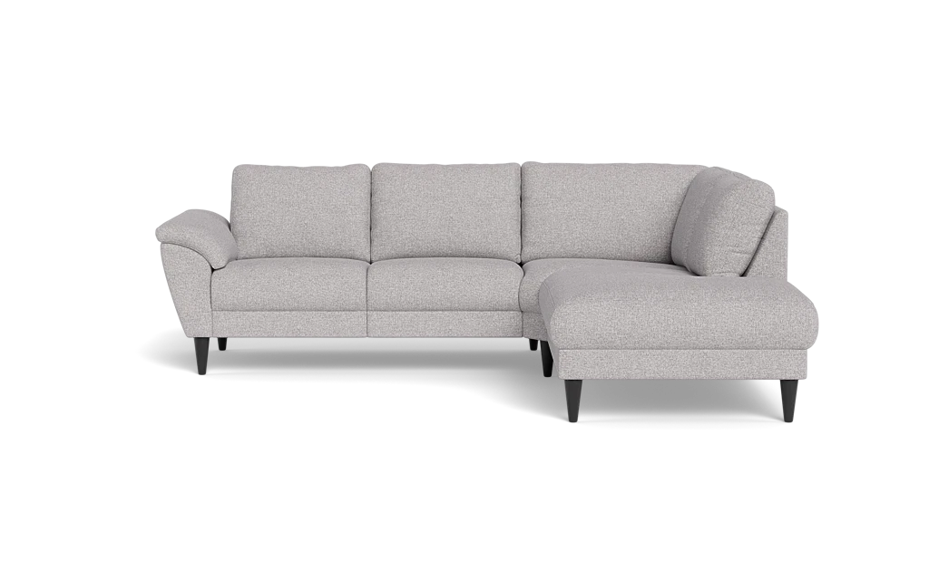 Stamford 2613 sofa med open end - Chronotex stof - Dolphin - Højrevendt