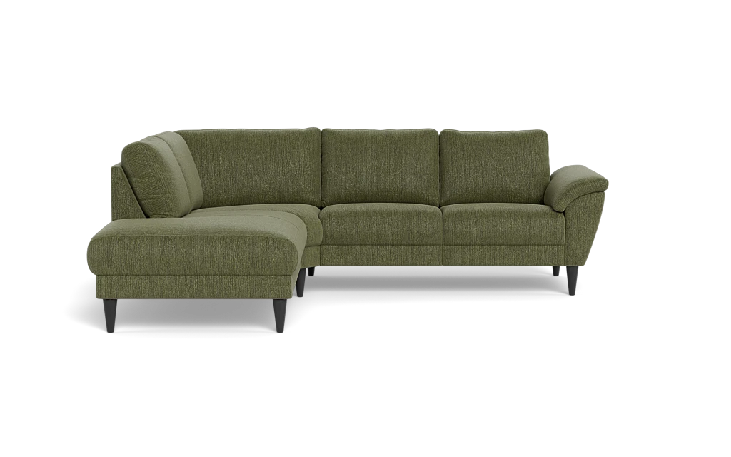 Stamford 2613 sofa med open end - Fusion stof - Army - Venstrevendt