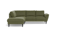 Stamford 2613 sofa med open end - Fusion stof - Army - Venstrevendt